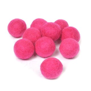 Шарики из войлока 20 мм, цв. 02, 10 шт. Шарики из войлока 20 мм, цв. 02, 10 шт.