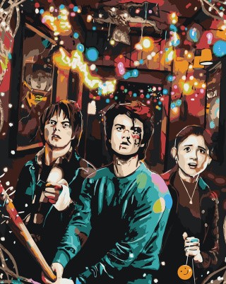 Картина по номерам ОСД Очень странные дела