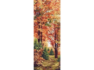Рисунок на канве «Осенняя пора»