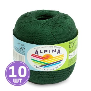 Пряжа Alpina LILY (138), зеленый, 10 шт. по 50 г Пряжа Alpina LILY (138), зеленый, 10 шт. по 50 г