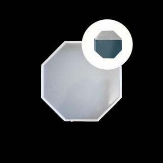 Силиконовый молд «Октагон плоский», 130 мм, Artline Силиконовый молд «Октагон плоский», 130 мм, Artline