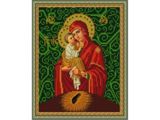 Рисунок на ткани «Богородица Почаевская»