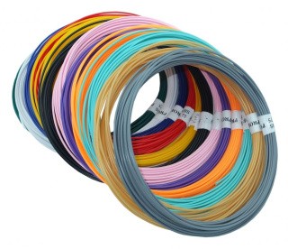 Набор пластика ABS для 3D ручек (12 цветов по 10 м)