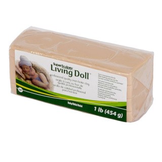 Полимерная глина Sculpey Super Living Doll, 4 Baby, 454 г