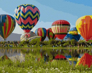 Картина по номерам «Хоровод шаров» Картина по номерам «Хоровод шаров»