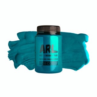 Краска акриловая ARL BON COLOR Аквамарин 100 мл, Art Resin LAB