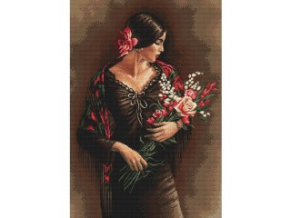 Набор для вышивания «Испанка» Набор для вышивания «Испанка»