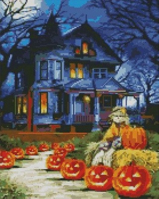 Алмазная вышивка «Хэллоуин» Алмазная вышивка «Хэллоуин»