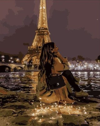 Картина по номерам «Наедине с мечтой» Картина по номерам «Наедине с мечтой»