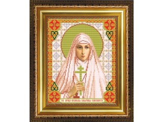 Рисунок на ткани «Св.Мученица Великая Княгиня Елизавета»