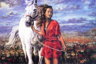 Рисунок на ткани «Прогулка в поле» Рисунок на ткани «Прогулка в поле»