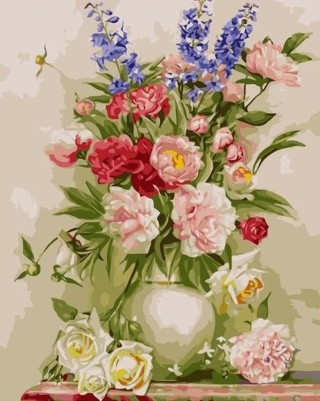 Картина по номерам «Нежность цветов» Картина по номерам «Нежность цветов»