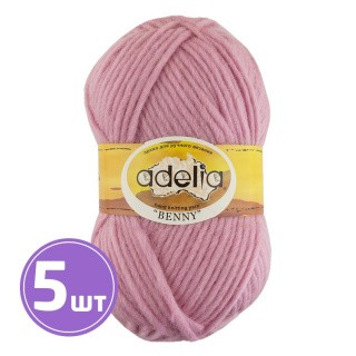 Пряжа Adelia BENNY (№787), светло-розовый, 5 шт. по 100 г Пряжа Adelia BENNY (№787), светло-розовый, 5 шт. по 100 г