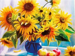 Алмазная вышивка «Подсолнухи» Алмазная вышивка «Подсолнухи»