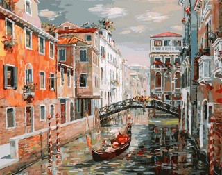 Картина по номерам «Венеция. Канал Сан Джованни Латерано»