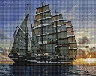Алмазная вышивка «Утро в море» Алмазная вышивка «Утро в море»