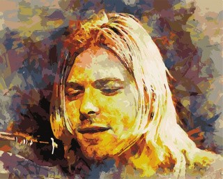 Картина по номерам «Курт Кобейн» Картина по номерам «Курт Кобейн»