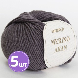 Пряжа SEAM Merino Aran (04), имбирь, 5 шт. по 50 г