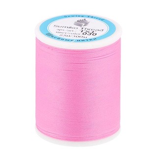 Нитки для трикотажных тканей, 1 шт., 100% нейлон, 328 я, 300 м, цвет: №030 розовый, SumikoThread