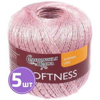 Пряжа Семеновская Softness (34161), молочный шоколад+В 5 шт. по 100 г Пряжа Семеновская Softness (34161), молочный шоколад+В 5 шт. по 100 г