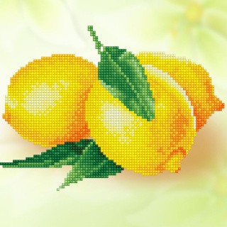 Алмазная вышивка «Лимоны» Алмазная вышивка «Лимоны»