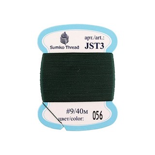 Нитки для вышивания SumikoThread, цвет: №056 т.зеленый, 40 м