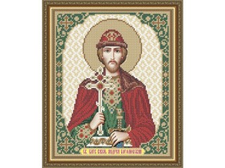 Рисунок на ткани «Святой Благоверный Князь Андрей Боголюбский»