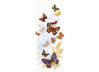 Набор для вышивания «Бабочки России»