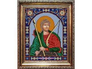 Рисунок на ткани «Св.Никита»