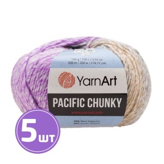 Пряжа YarnArt Pacific Chunky (308), мультиколор, 5 шт. по 100 г