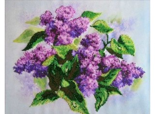 Набор вышивки бисером «Сиреневый цвет» Набор вышивки бисером «Сиреневый цвет»