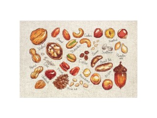 Набор для вышивания «Орехи и семена»