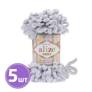Пряжа ALIZE Puffy (416), перванш, 5 шт. по 100 г Пряжа ALIZE Puffy (416), перванш, 5 шт. по 100 г