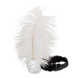 Убор головной Кабаре 02_черно-белый, 1 шт., BOOMZEE Убор головной Кабаре 02_черно-белый, 1 шт., BOOMZEE