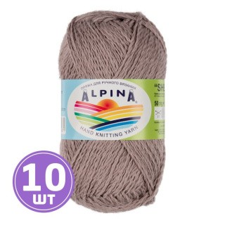 Пряжа Alpina SHEBBY (09), серый, 10 шт. по 50 г Пряжа Alpina SHEBBY (09), серый, 10 шт. по 50 г