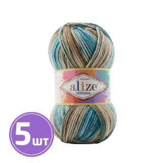 Пряжа ALIZE VERONA COLORMIX (7818), мультиколор, 5 шт. по 100 г Пряжа ALIZE VERONA COLORMIX (7818), мультиколор, 5 шт. по 100 г
