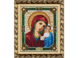 Набор для вышивки бисером «Икона Божьей Матери Казанская»