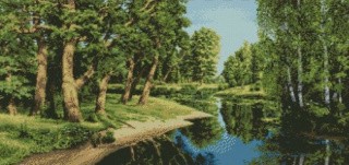 Алмазная вышивка «Дубы» Алмазная вышивка «Дубы»
