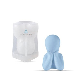 Силиконовый молд - Силуэт №3, 7x5см Силиконовый молд - Силуэт №3, 7x5см