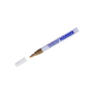 Маркер-краска лаковая 2 мм, Gold, алюминиевый корпус, MunHwa Маркер-краска лаковая 2 мм, Gold, алюминиевый корпус, MunHwa