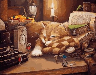 Картина по номерам «Сладкий сон» Картина по номерам «Сладкий сон»