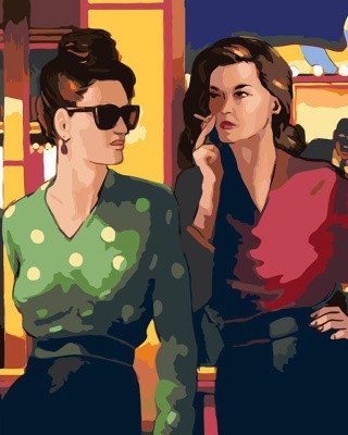 Картина по номерам «Подруги» Картина по номерам «Подруги»