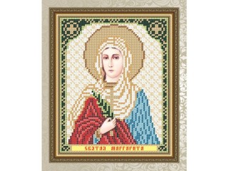 Рисунок на ткани «Святая Маргарита»