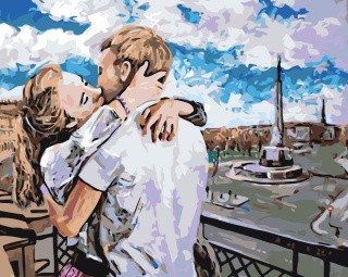 Картина по номерам «Поцелуй» Картина по номерам «Поцелуй»