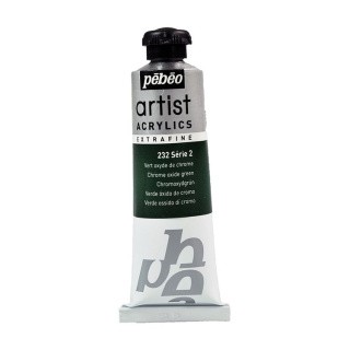 Краска акриловая Pebeo Artist Acrylics extra fine №2 (Оксид хрома зеленый), 37 мл