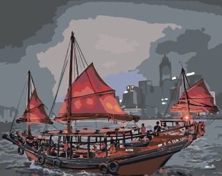 Картина по номерам «Путешествие по Хуанхэ»