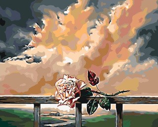 Картина по номерам «Роза» Картина по номерам «Роза»