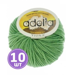 Пряжа Adelia FIONA (416), ярко-зеленый, 10 шт. по 50 г