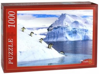 Пазлы «Пингвины на айсберге»