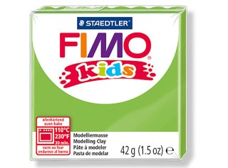 Полимерная глина FIMO Kids, цвет: св.зеленый, 42 г Полимерная глина FIMO Kids, цвет: св.зеленый, 42 г